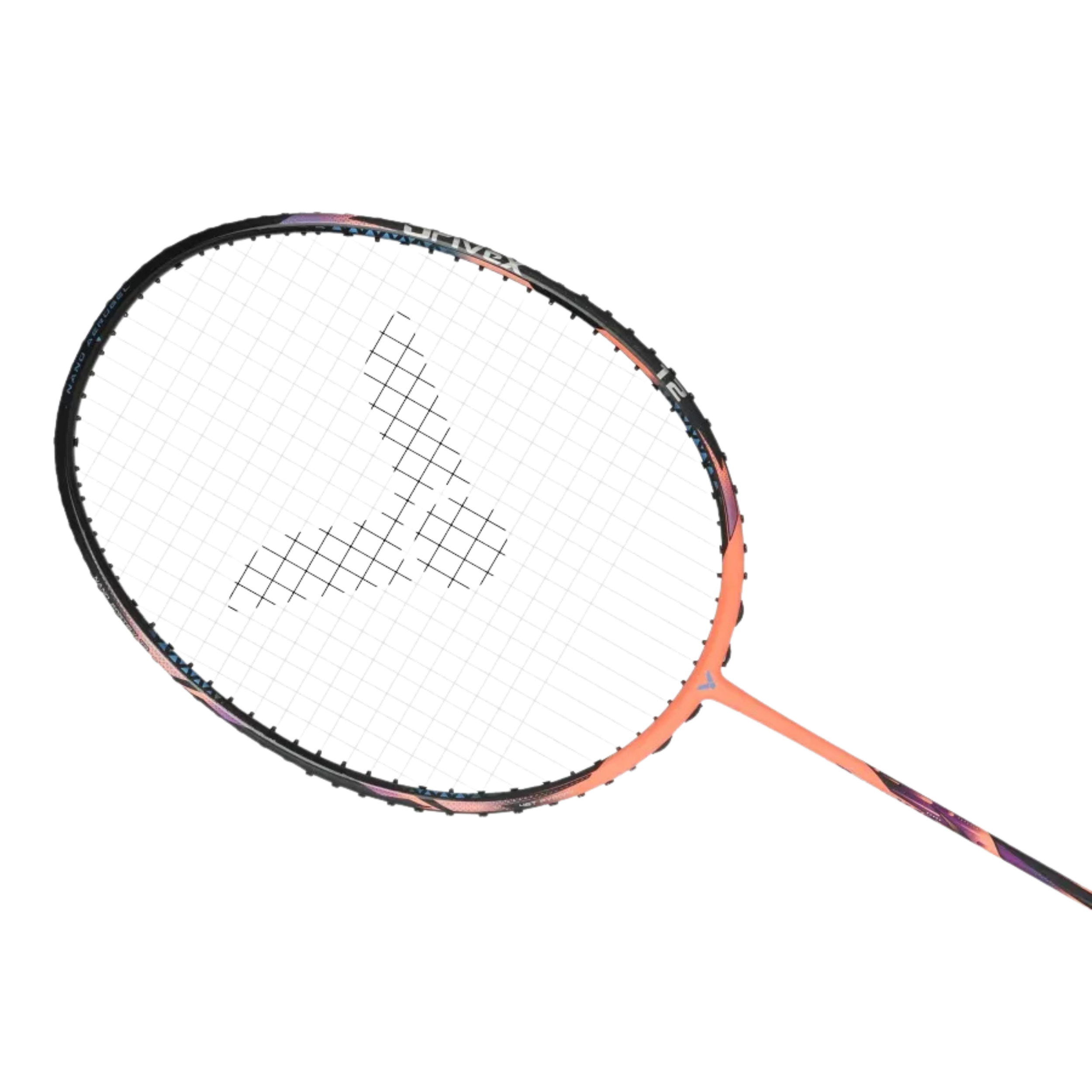 Victor DriveX 12 Badminton Racket - Salmon