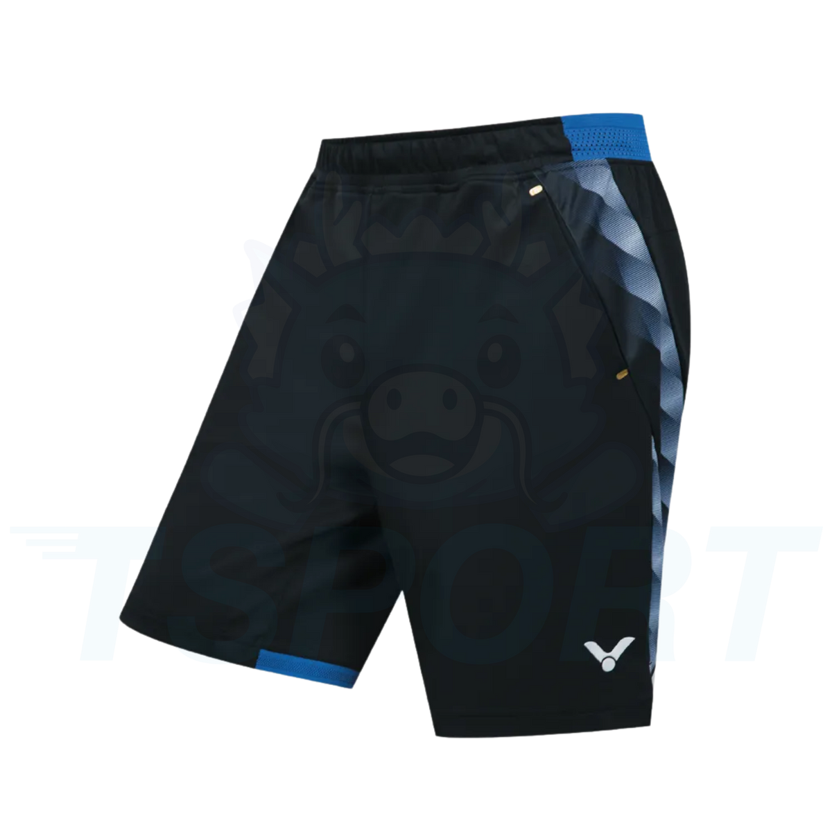 Victor Knitted Shorts R-60201-C - Black