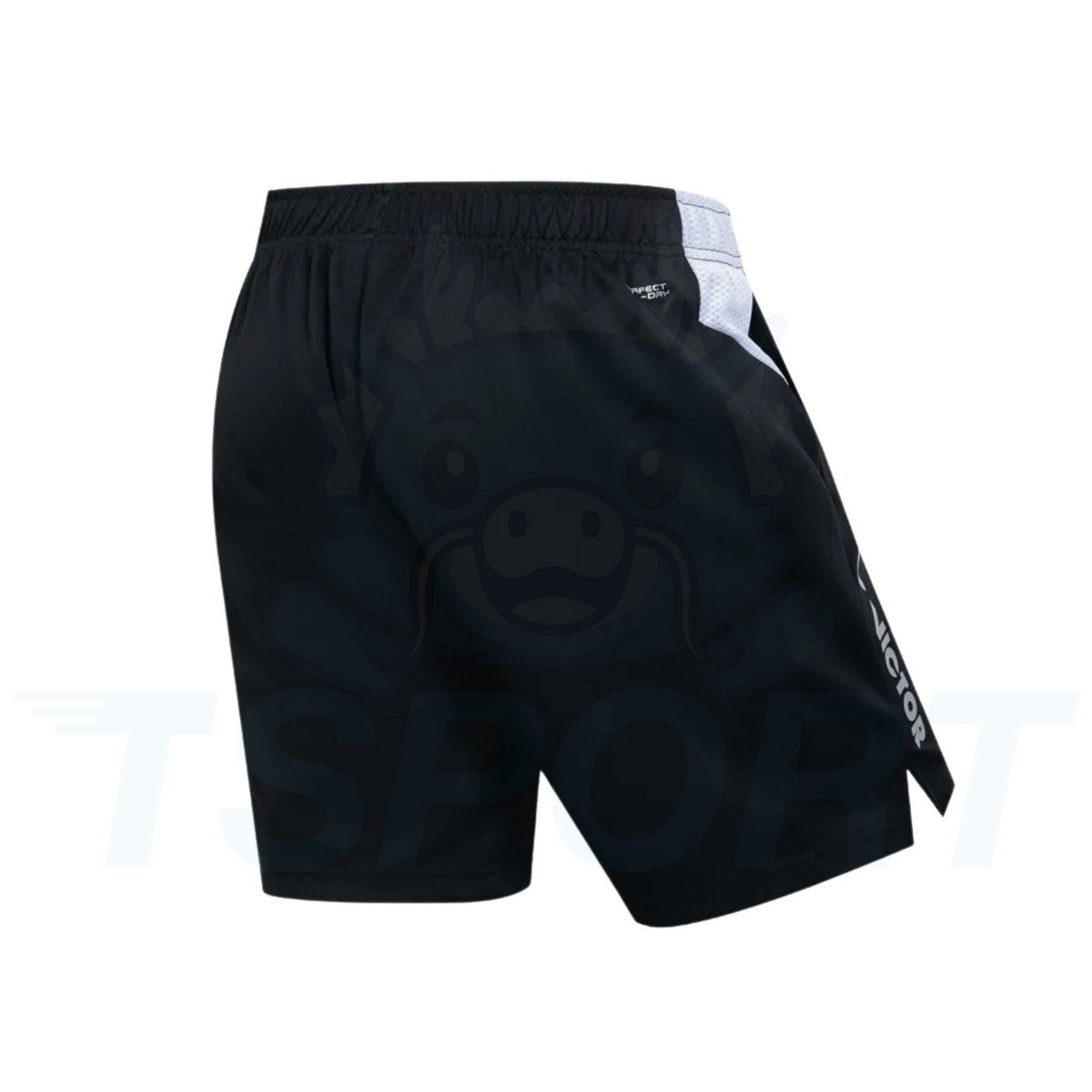 Victor Knitted Unisex Shorts R-60205-C - Black Sand