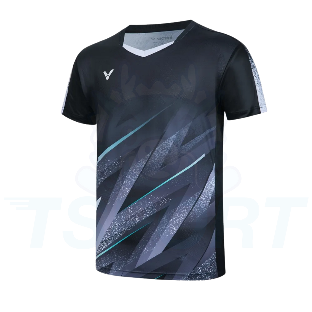 Victor Knitted T-shirt Tournament US Unisex T-60009-C - Black