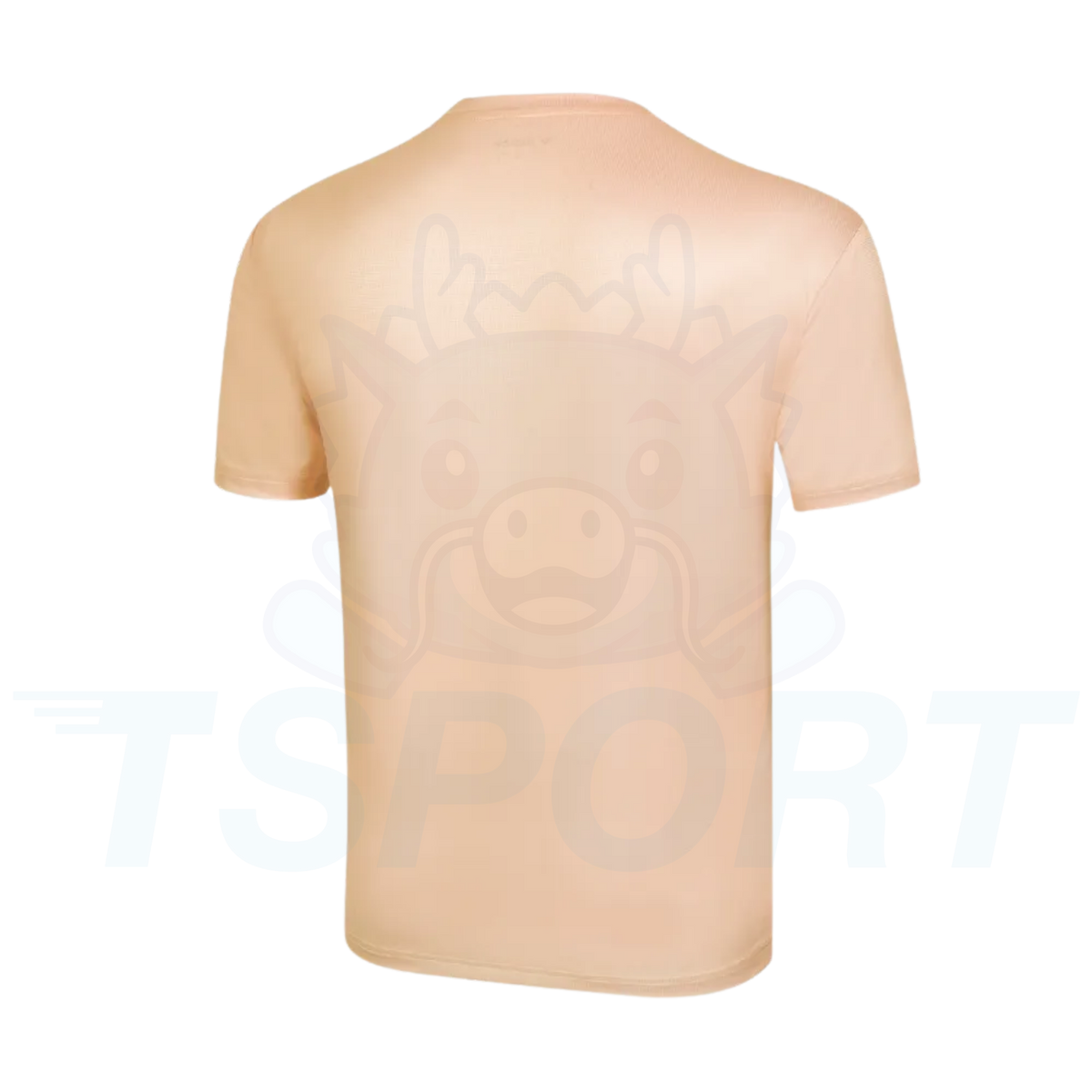 Victor Knitted T-shirt C/B/I Tournament T-Shirt US Unisex T-60025-I - Pale Peach