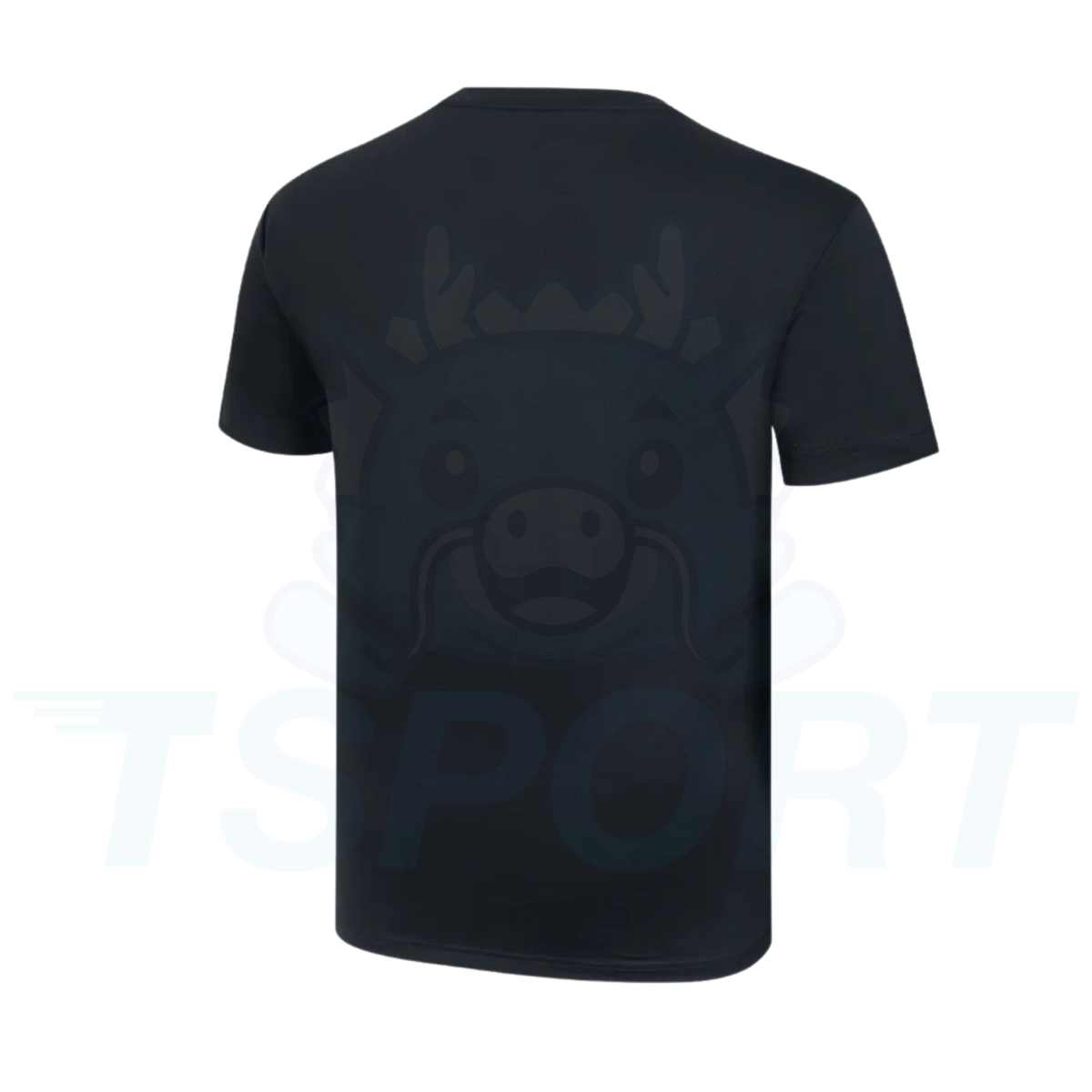 Victor Knitted T-shirt T-60027-C - Black