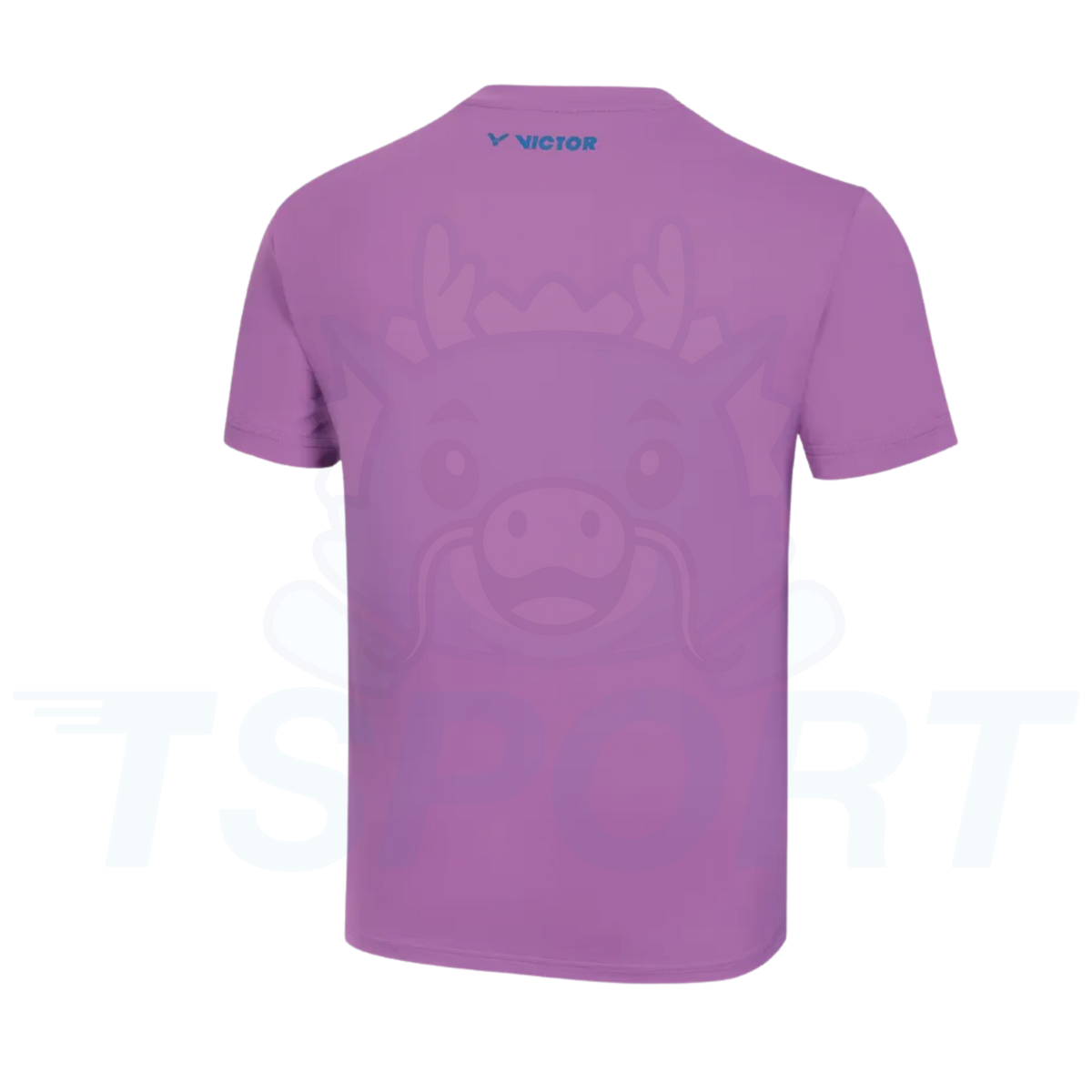 Victor Knitted Unisex T-Shirt T-60028-J - Mulberry