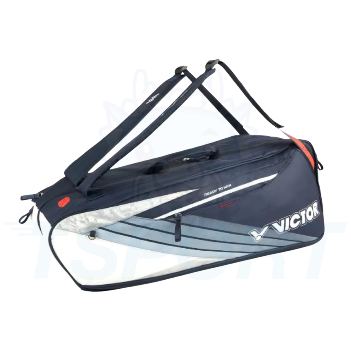 Victor Badminton Racket Bag BR5260-BA - Medieval Blue / Bright White