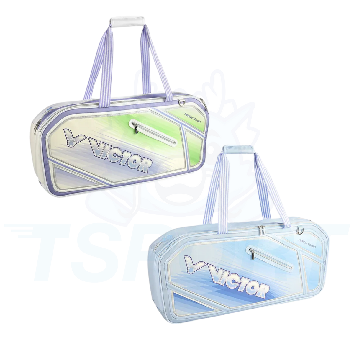 Victor Rectangular Racket Bag BR9616-FM - Brilliant Blue / Sky Blue