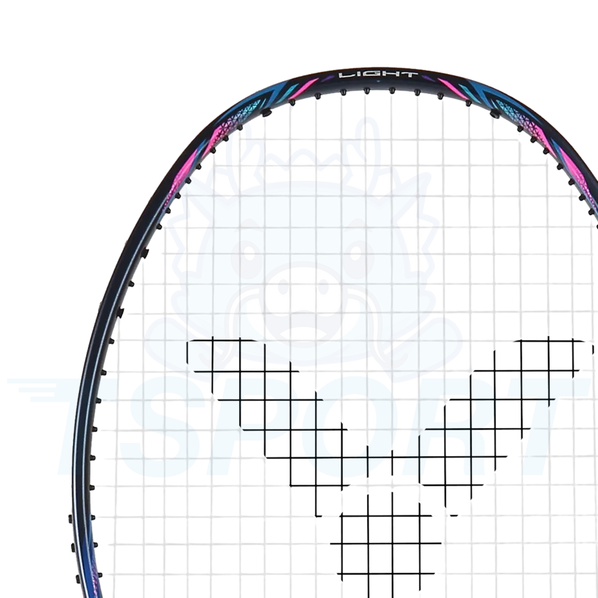 Victor Thruster Hammer Light Extra TK-HMRL-EX Badminton Racket - Navy Blue / Pink - PreStrung