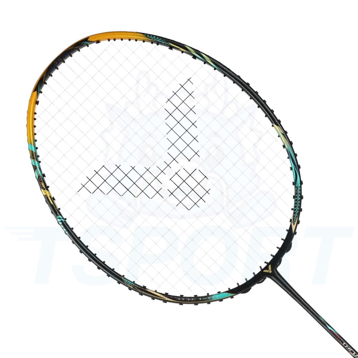Victor Thruster K Falcon Claw Ultra CX Badminton Racket - Black / Golden