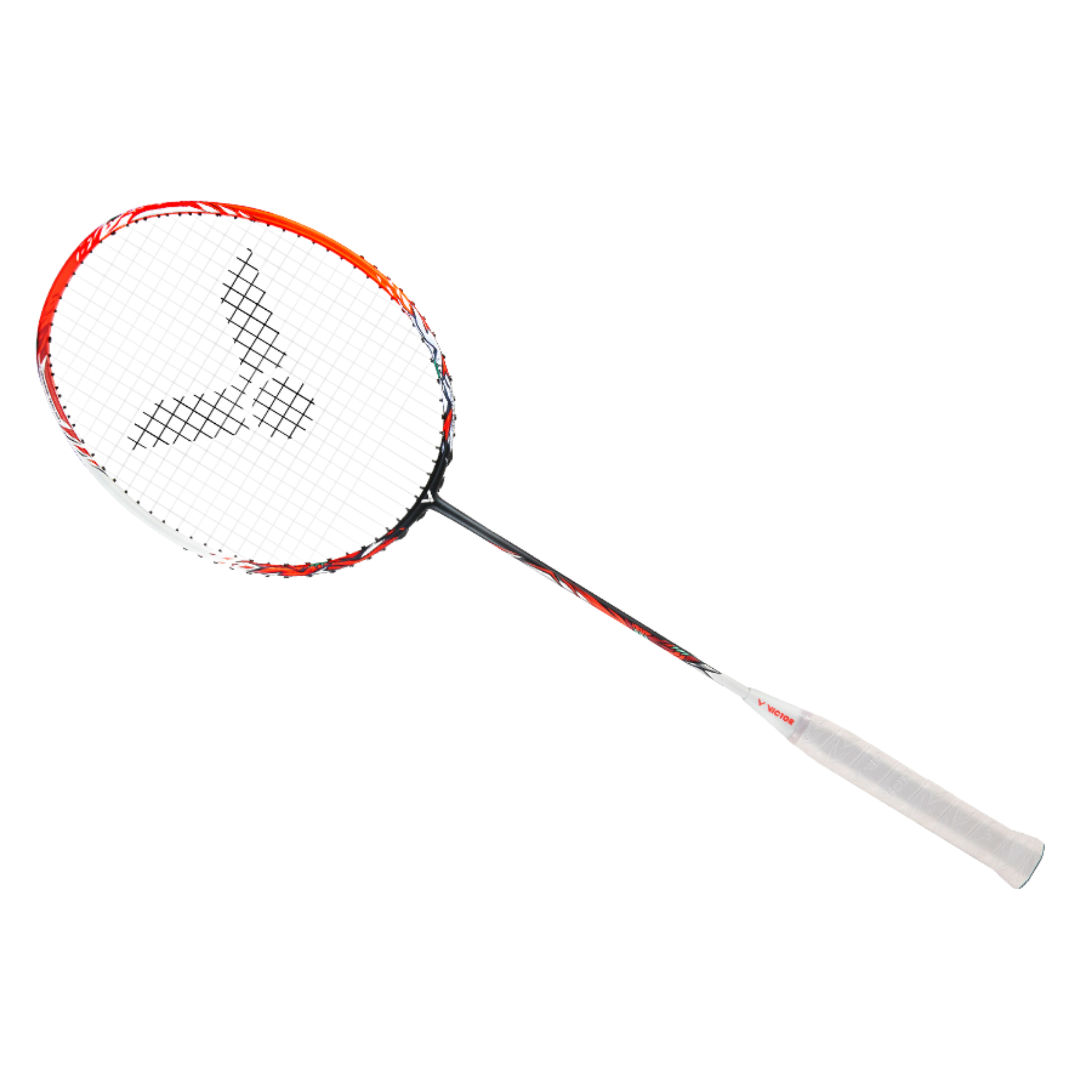 Victor Thruster Ryuga Badminton Racket - Flame Red