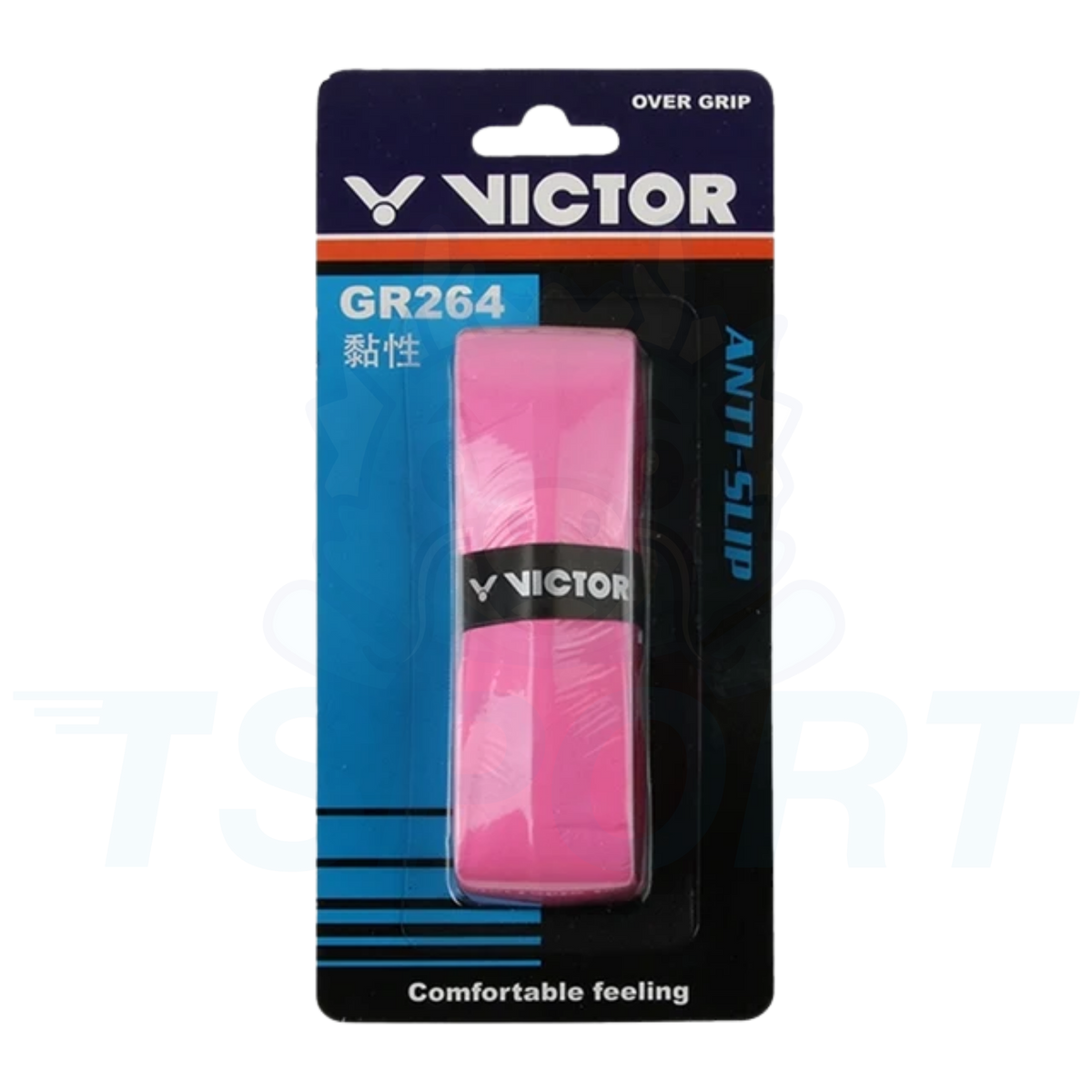 Victor Anti-Slip Overgrip GR264 - Deep Pink