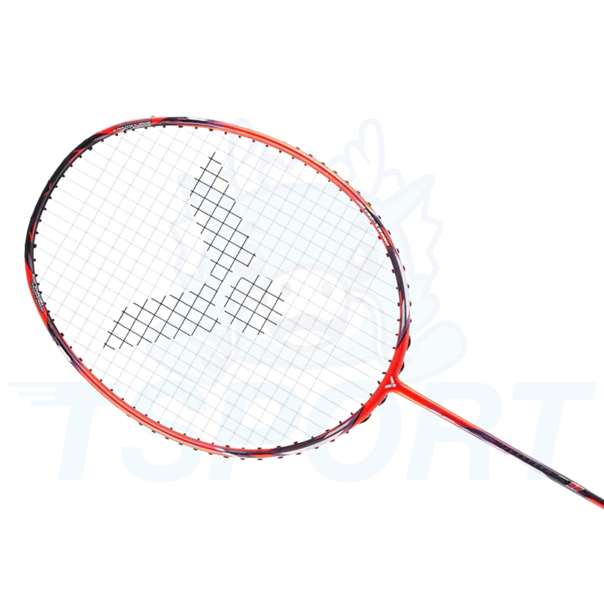 Victor JetSpeed JS11 D Badminton Racket - Magmatic Red