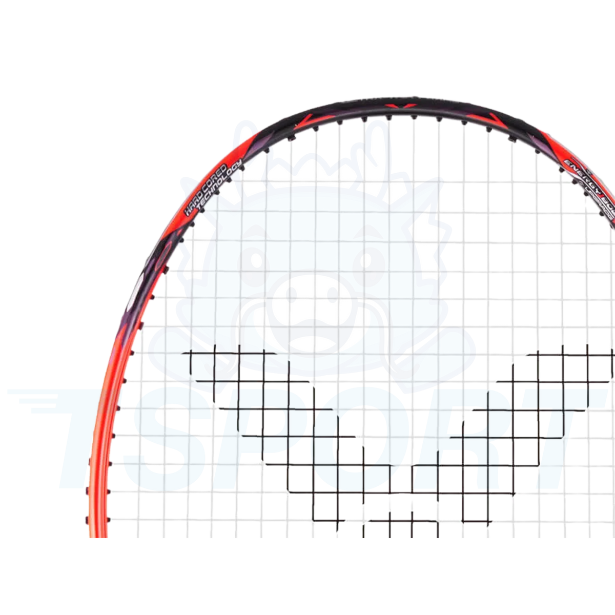 Victor JetSpeed JS11 D Badminton Racket - Magmatic Red