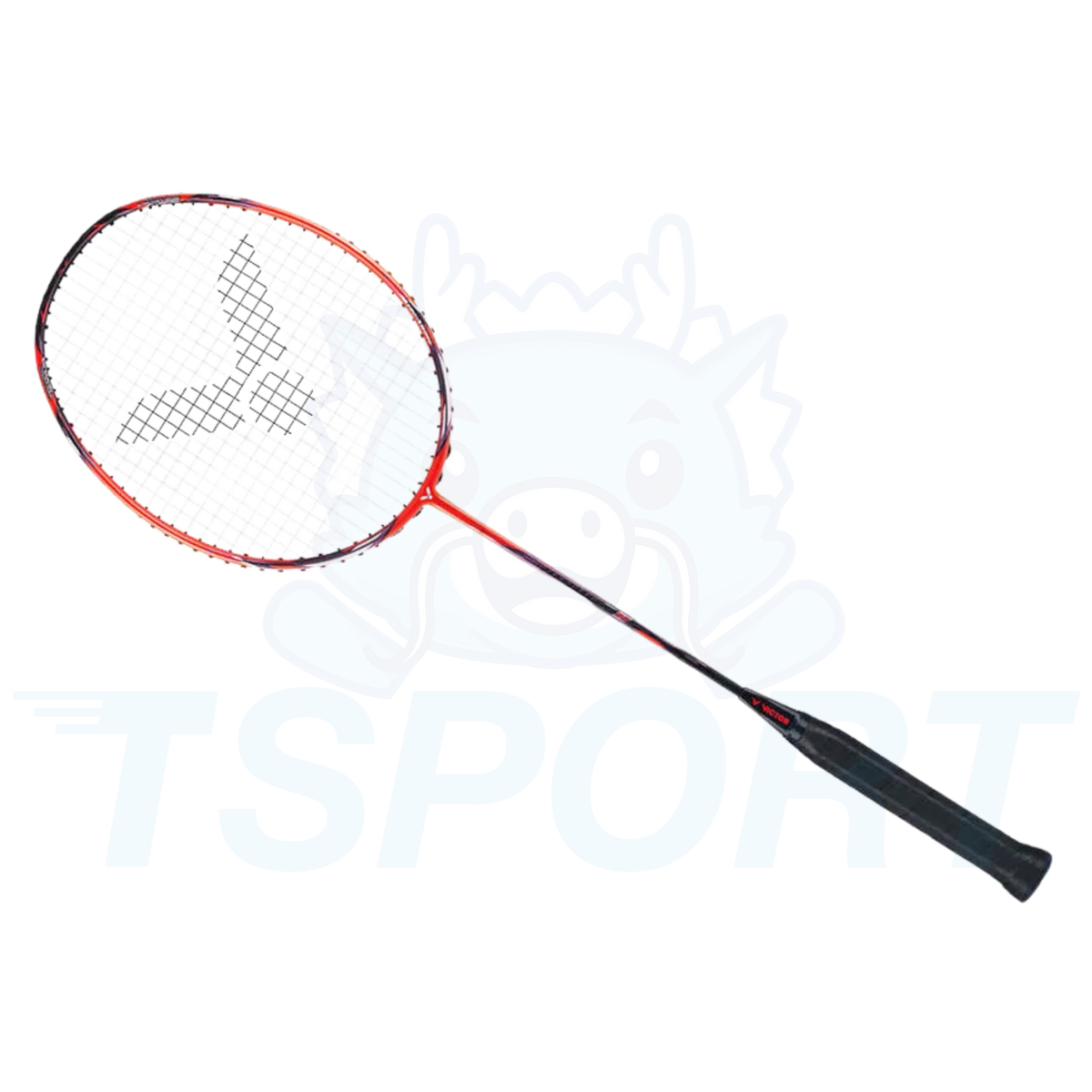 Victor JetSpeed JS11 D Badminton Racket - Magmatic Red