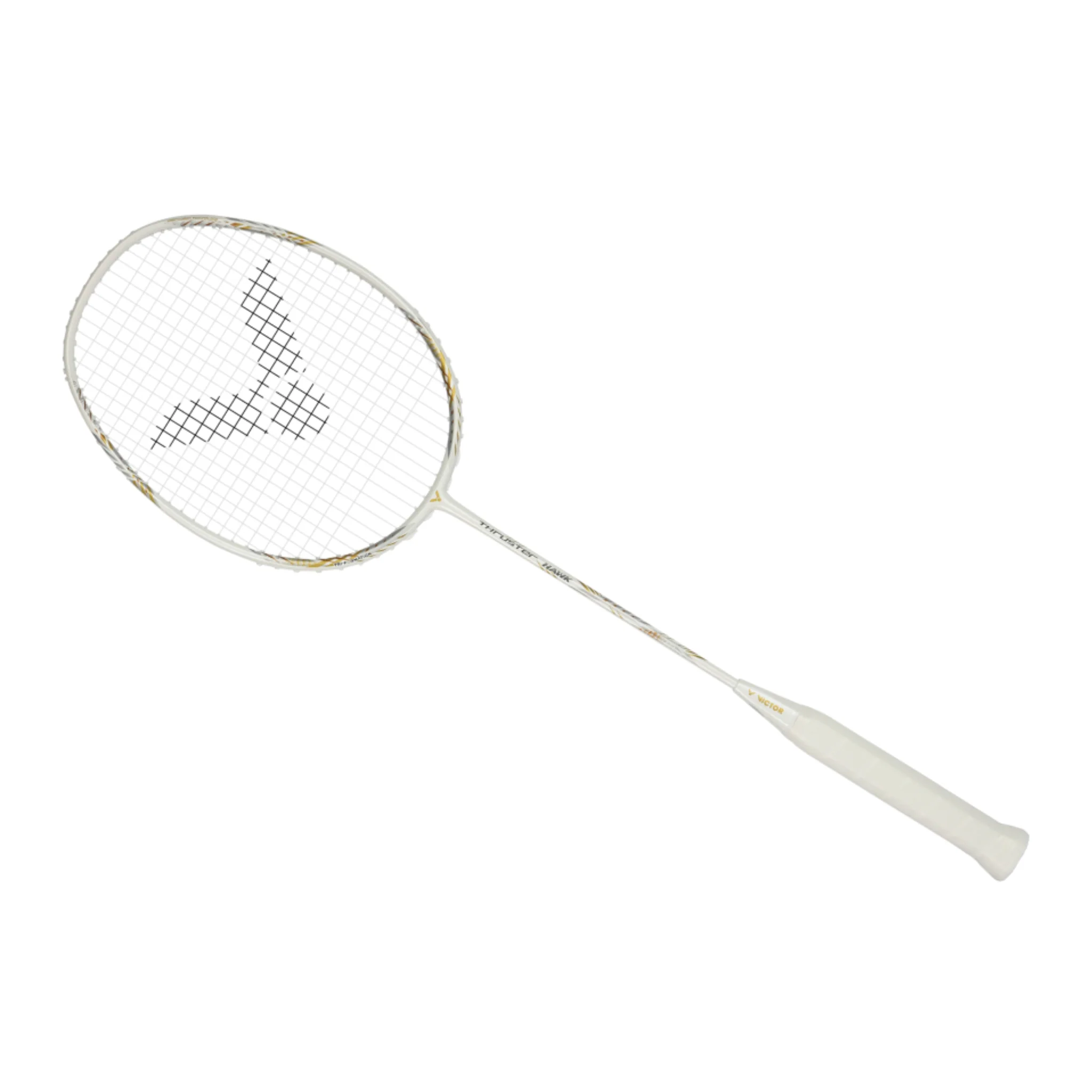 Victor Thruster Hawk A Badminton Racket - Pearly White