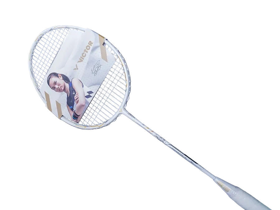 Victor Thruster K Falcon Claw LTD Badminton Racket TK-FC LTD A [Bright White]