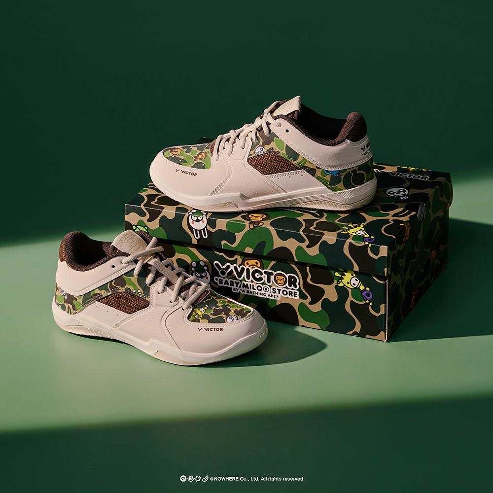 VICTOR x BABY MILO STORE® Badminton Shoes VG-BM-V (Milo Khaki)