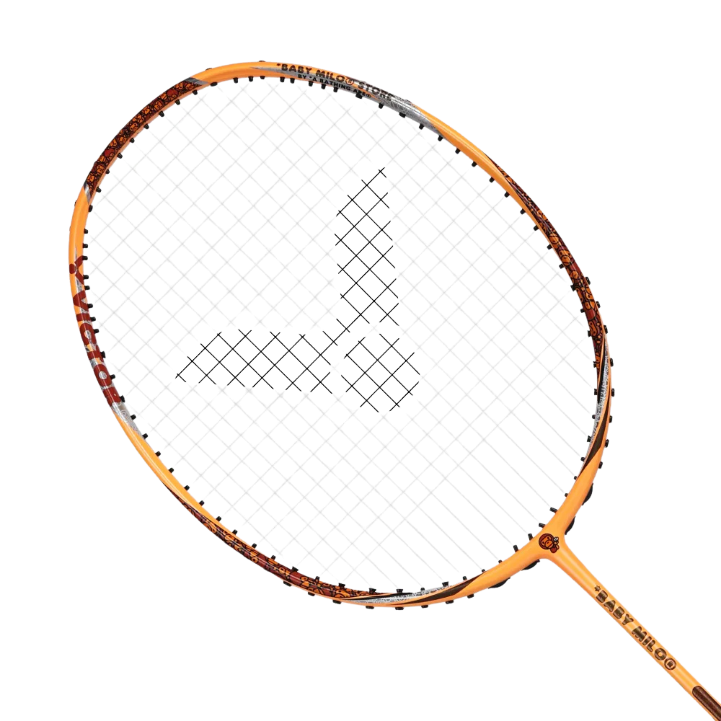 Victor x Baby Milo Store Auraspeed Badminton Racket - Milo Orange
