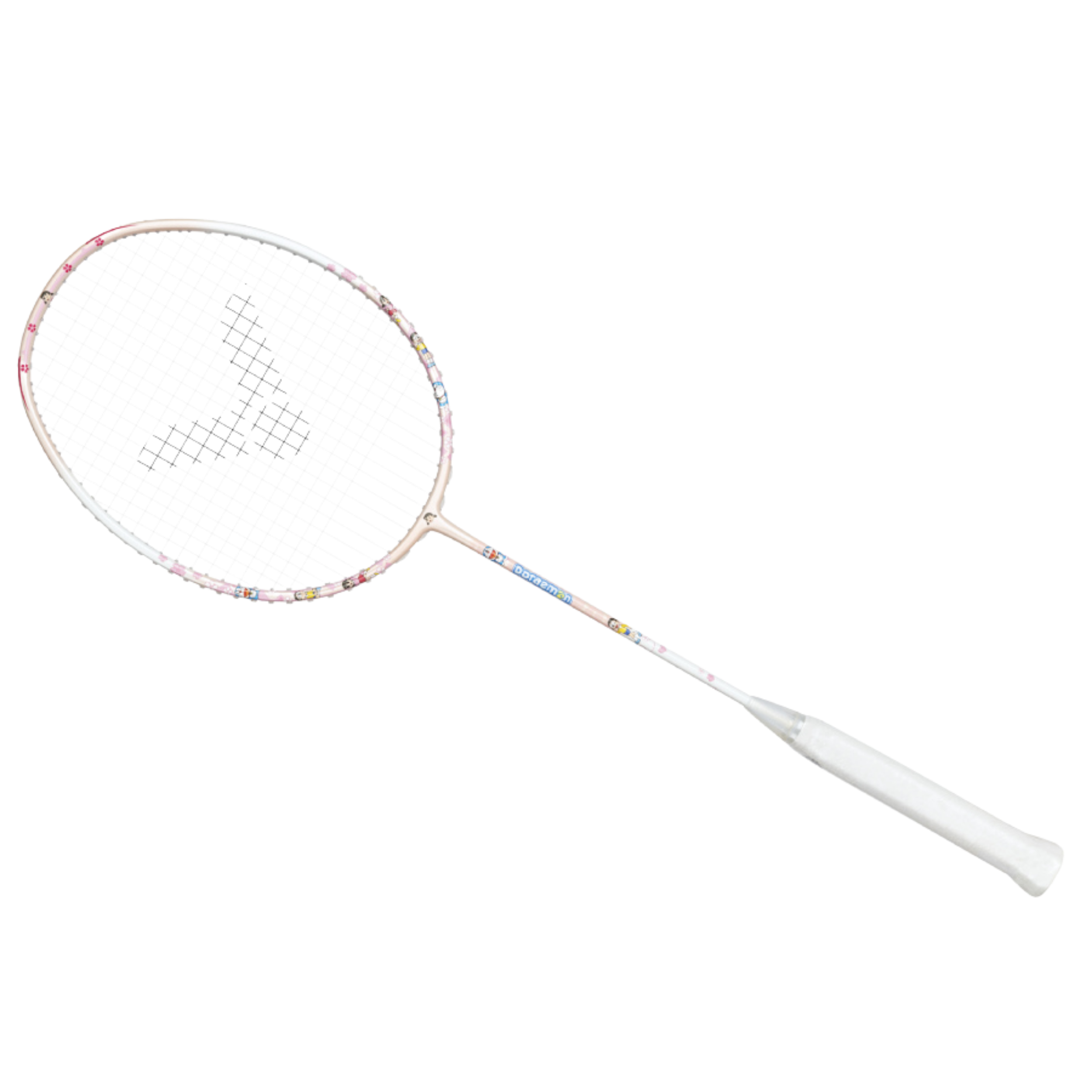 Victor x Doraemon Set of 2 Badminton Rackets Giftbox - Pink / Blue