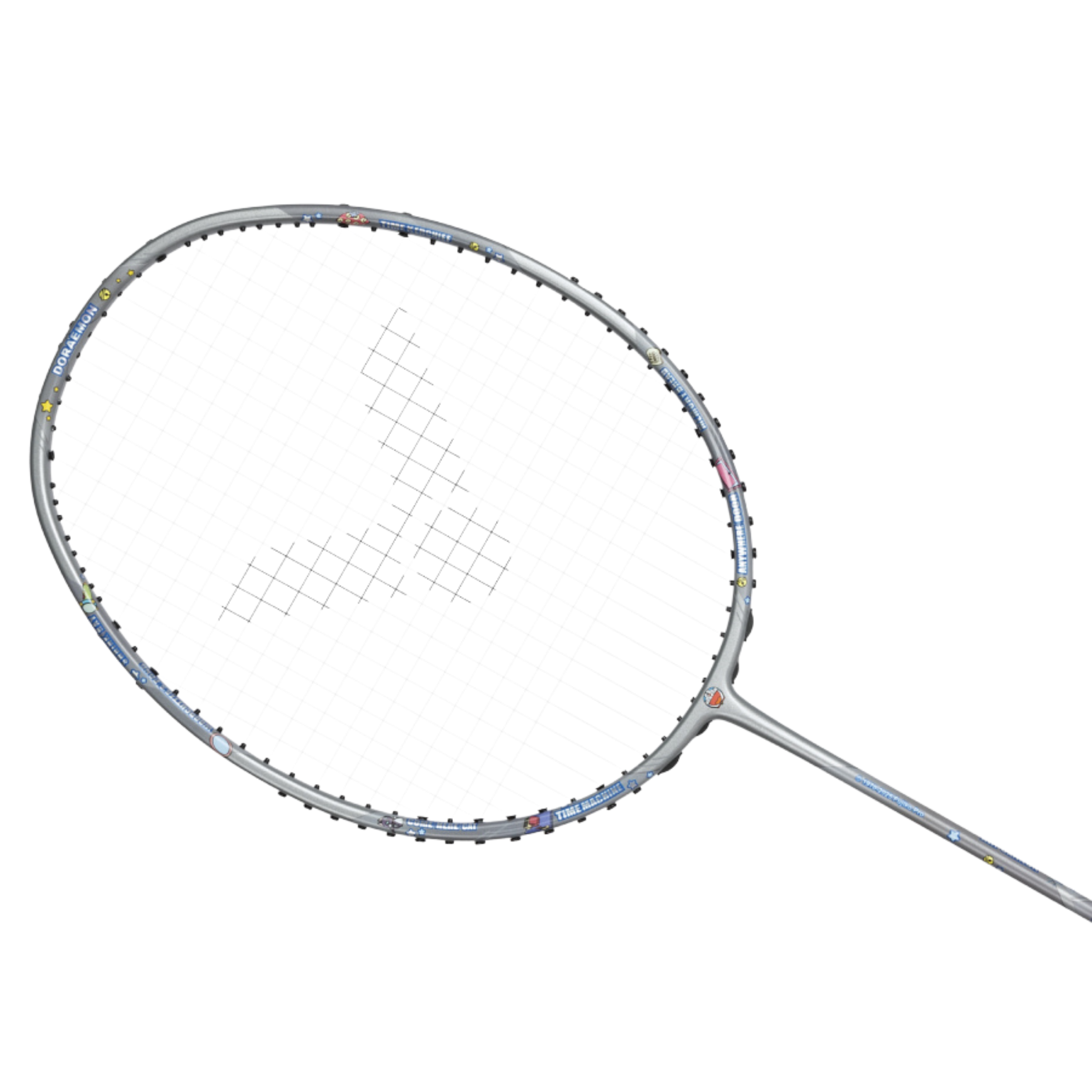 Victor x Doraemon Thruster K Badminton Racket - Charcoal Gray