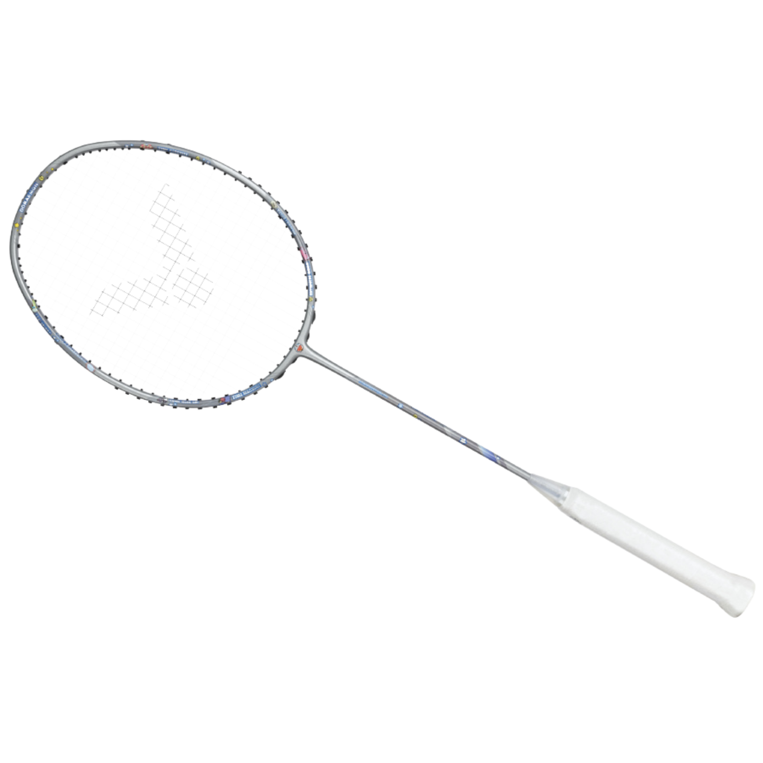Victor x Doraemon Thruster K Badminton Racket - Charcoal Gray
