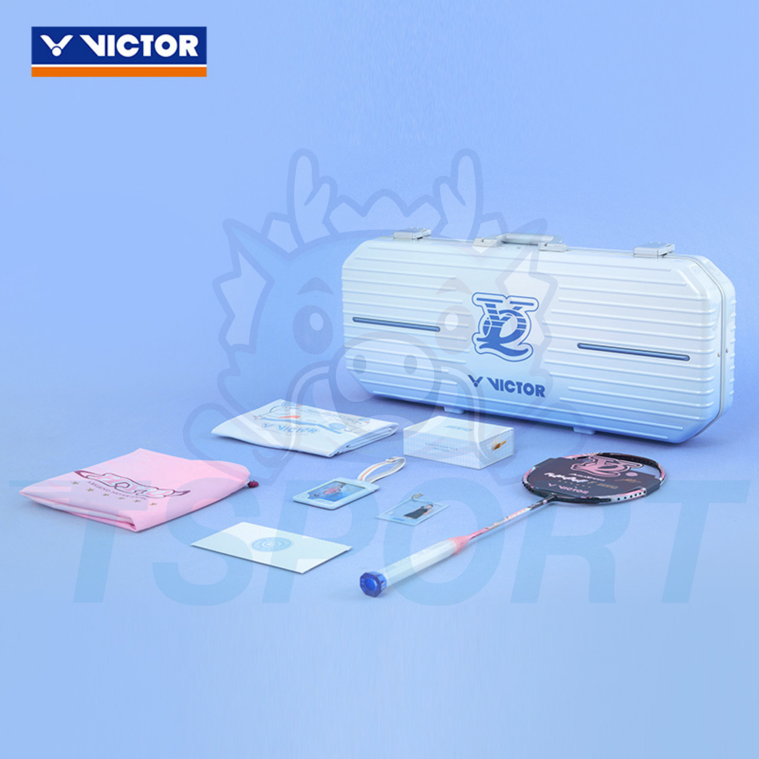Victor x Huang Ya Qiong Collection 2.0 Auraspeed Fantome F Badminton Commemorative Gift Box