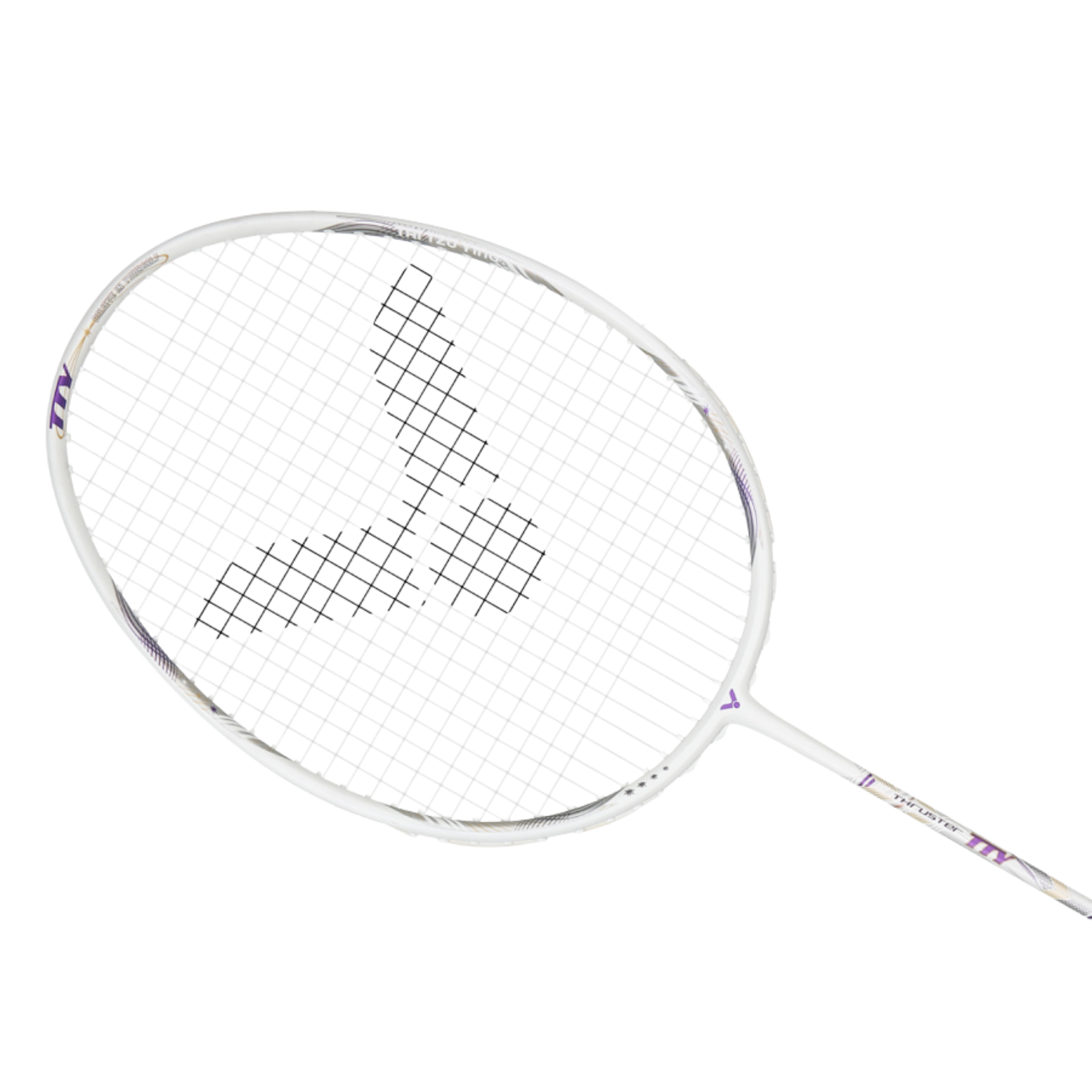 Victor x Tai Tzu Zing Thruster K TTY Badminton Racket - Bright White