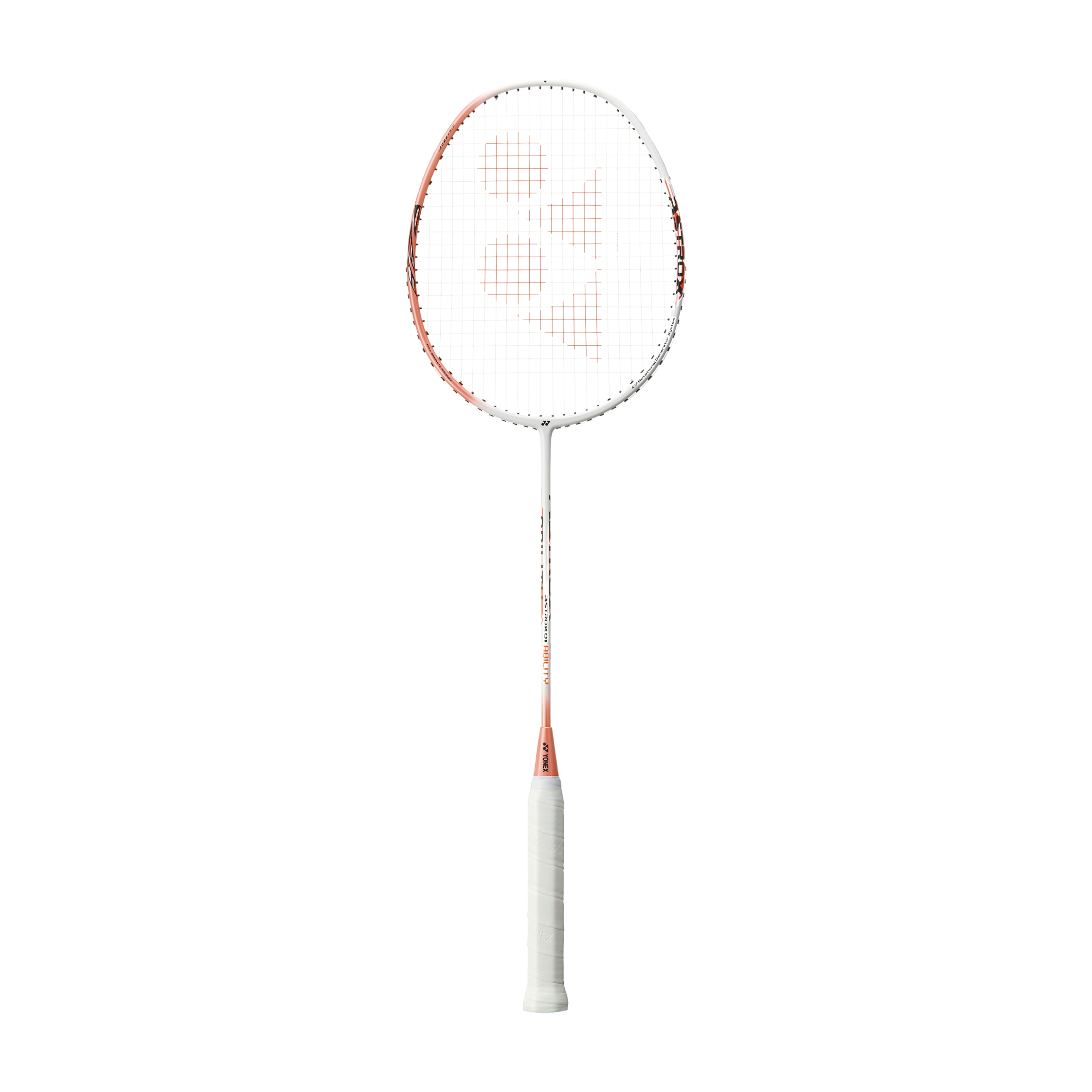 Yonex Astrox 01 Ability Badminton Racket - White / Pink - Pre Strung