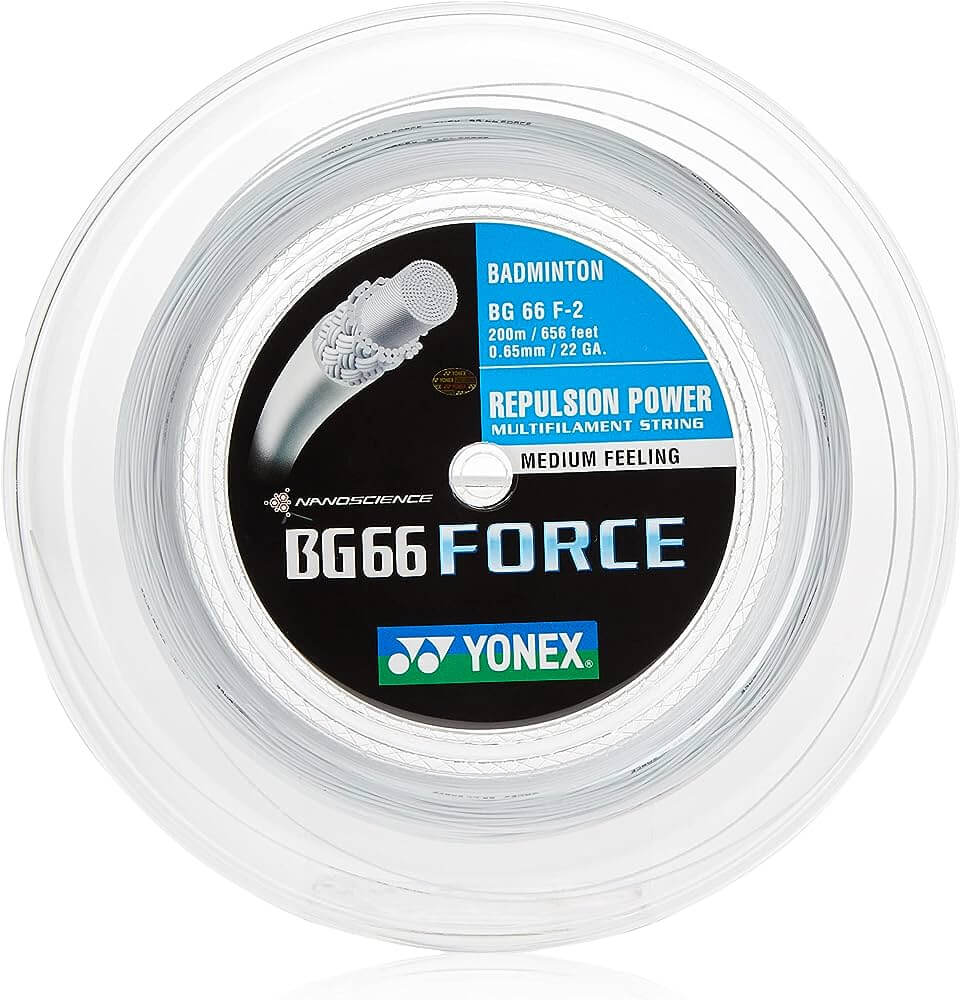 Yonex BG-66 Force Badminton String [200m Reel] (ABG66F-2)