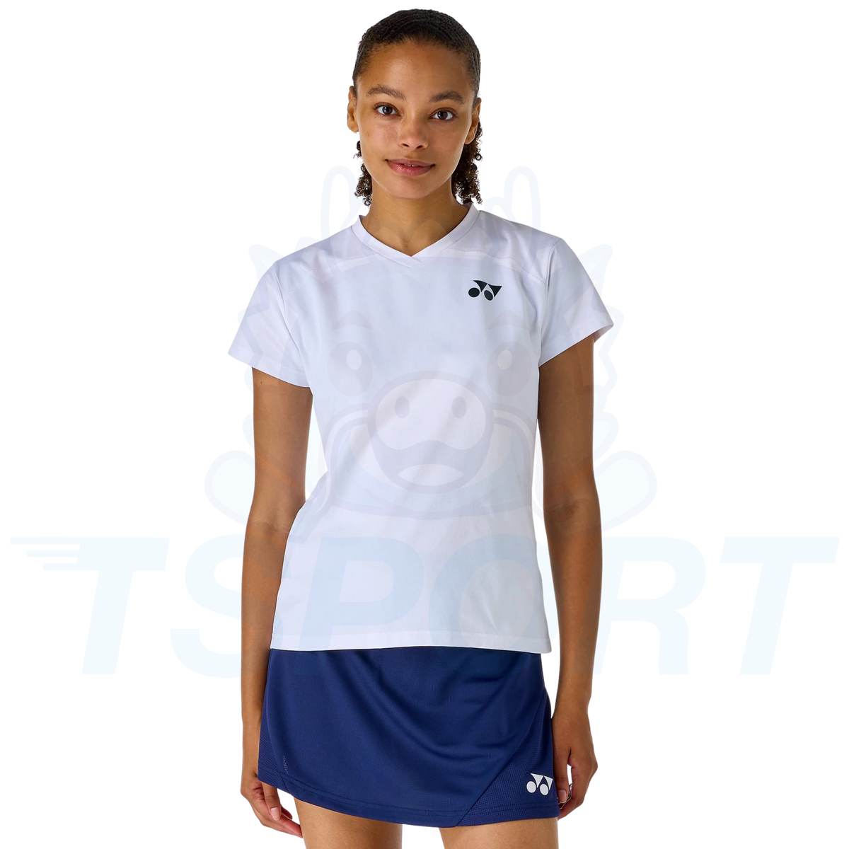 Yonex Practice Crew Neck Women Shirt 20961EX - White