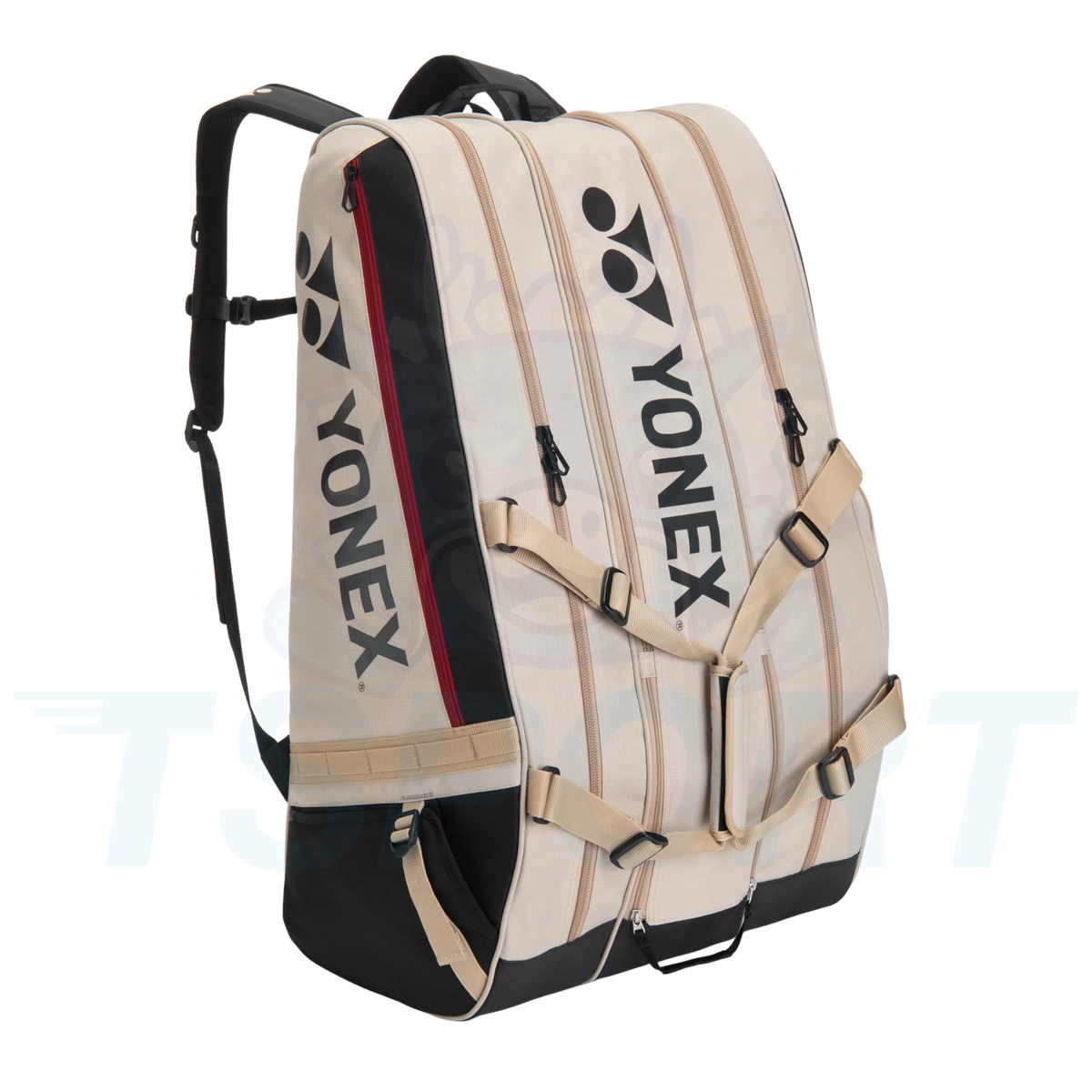 Yonex Gearlogic 12-Pack Racquet Bag BA726212EX - Beige