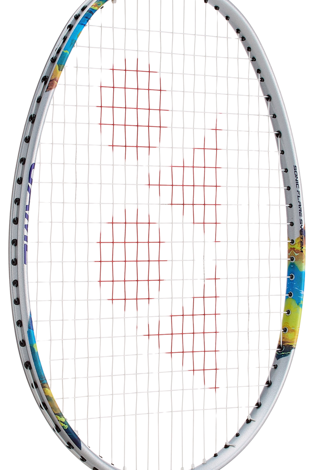 Yonex Nanoflare 700 Game Badminton Racket - Pre Strung - Silver / Blue Sky