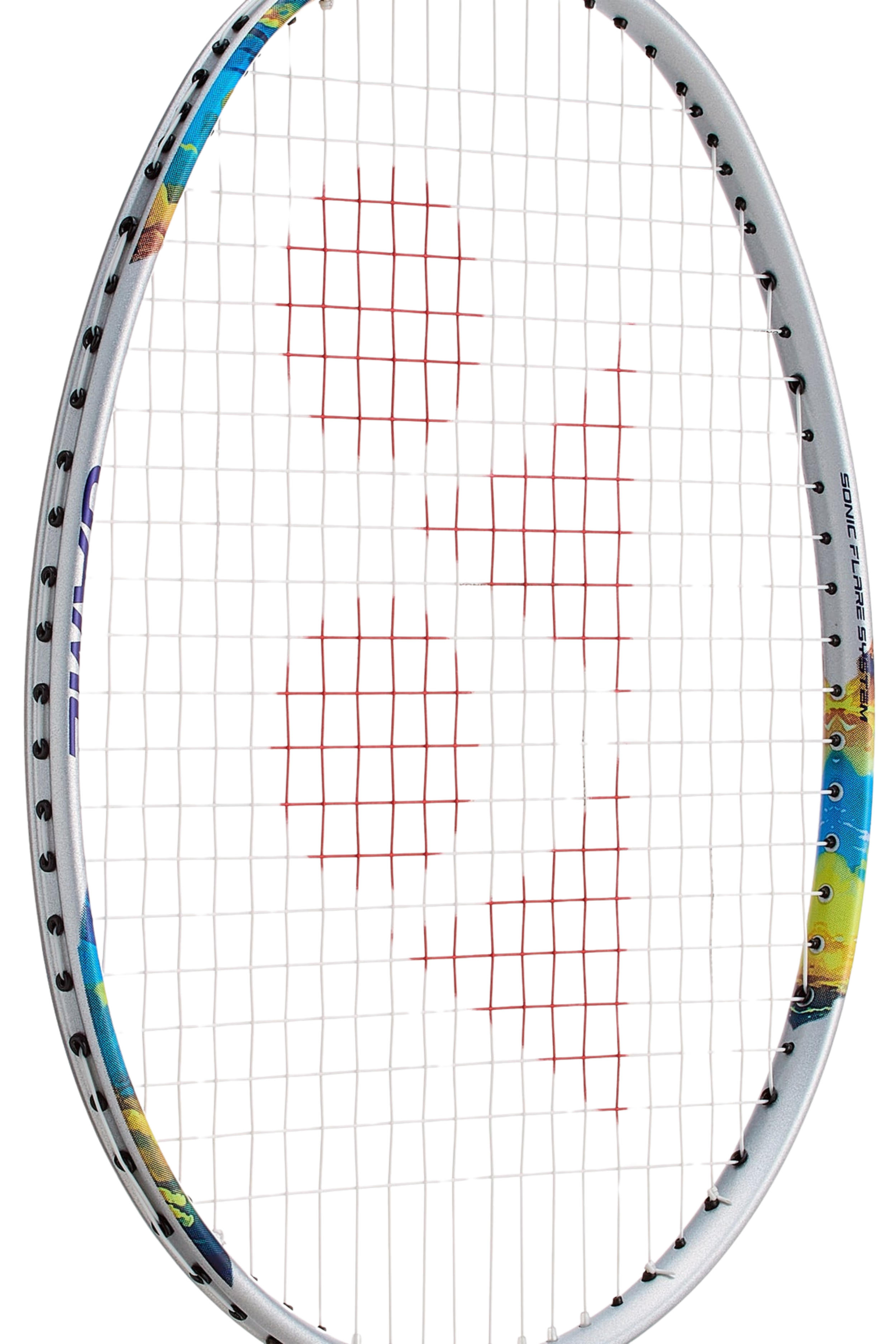 Yonex Nanoflare 700 Game Badminton Racket - Pre Strung - Silver / Blue Sky