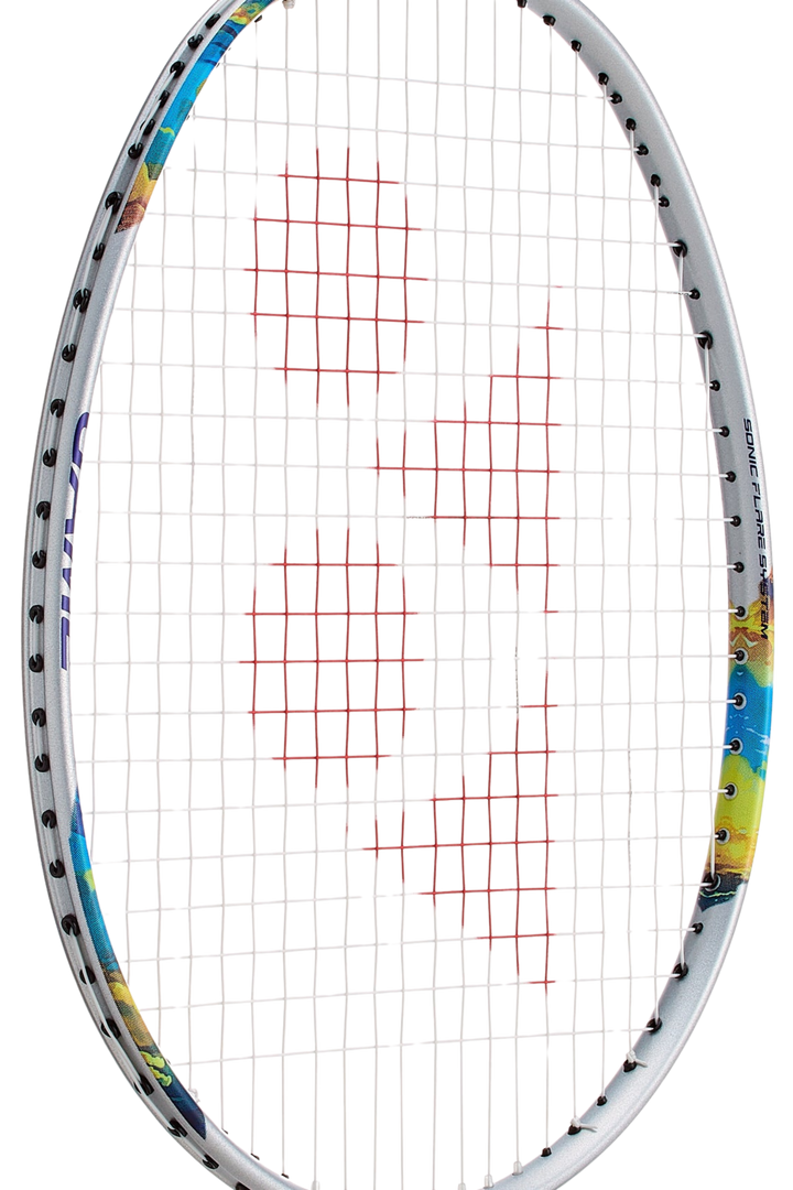 Yonex Nanoflare 700 Game Badminton Racket - Pre Strung - Silver / Blue Sky
