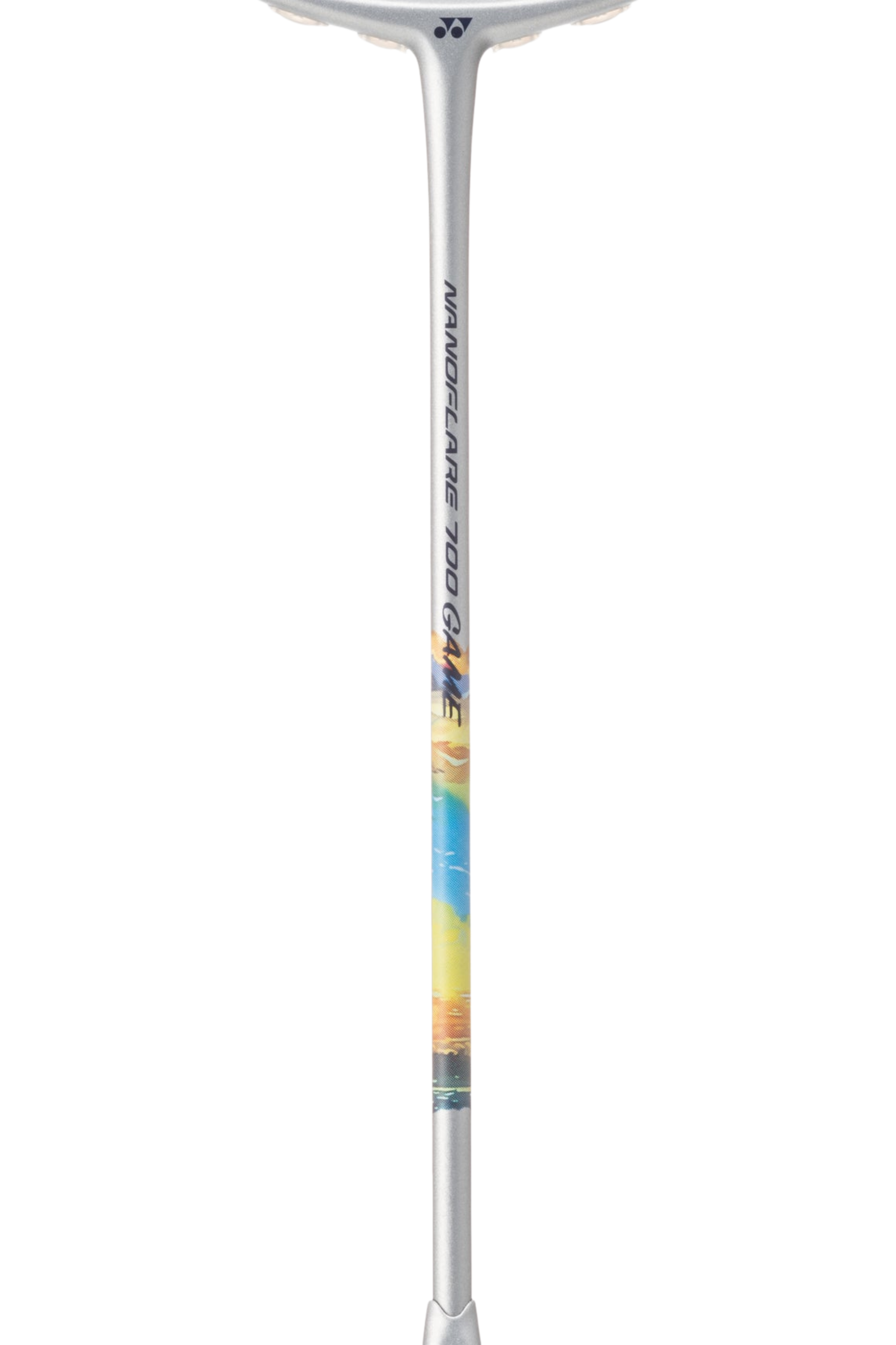 Yonex Nanoflare 700 Game Badminton Racket - Pre Strung - Silver / Blue Sky