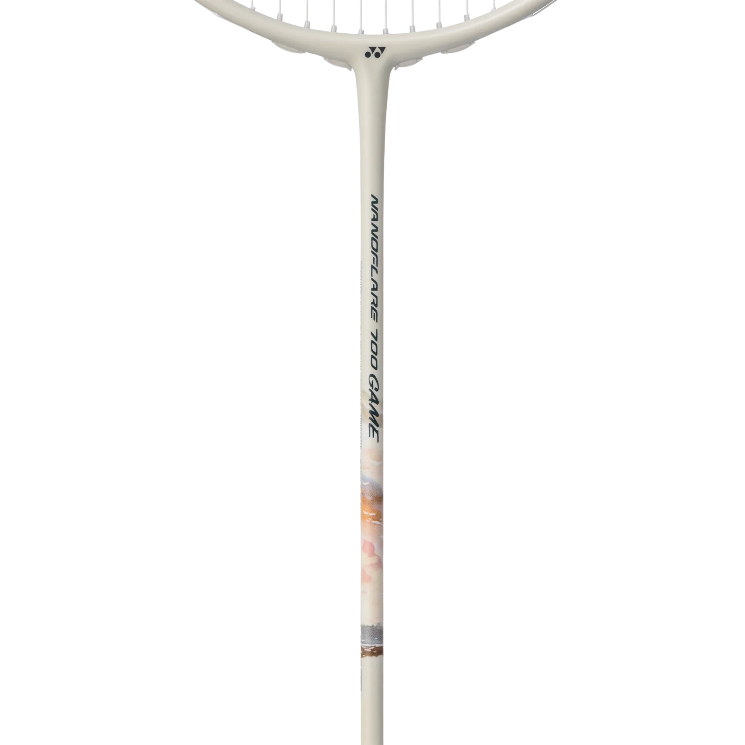 Raquette de badminton Yonex Nanoflare 700 Game Édition Limitée - Beige clair - Pré-cordée