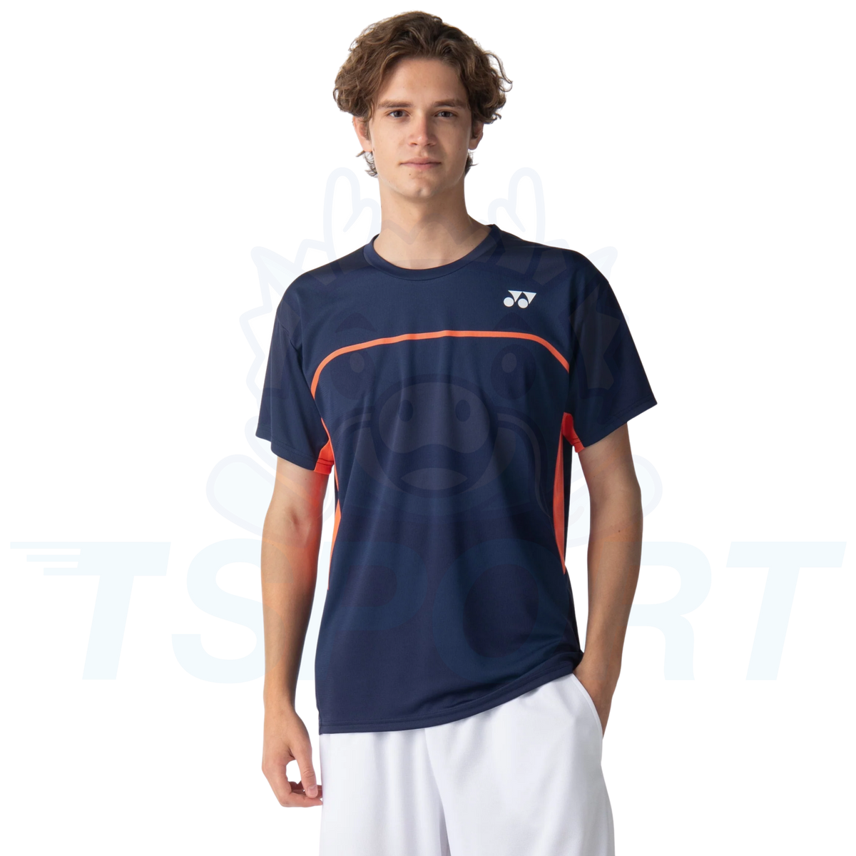 Yonex Practice Crew Neck Shirt 10726EX - Dark Navy
