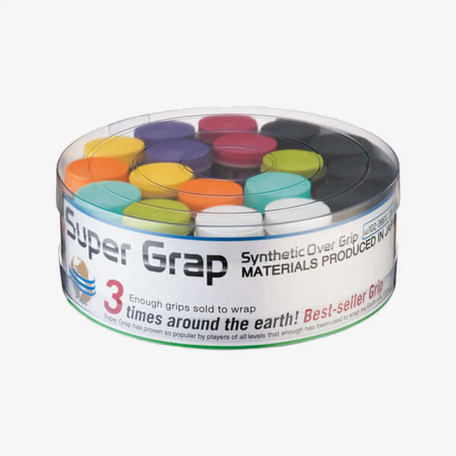 Yonex Wet Super Grap Overgrips 36 Count Assorted