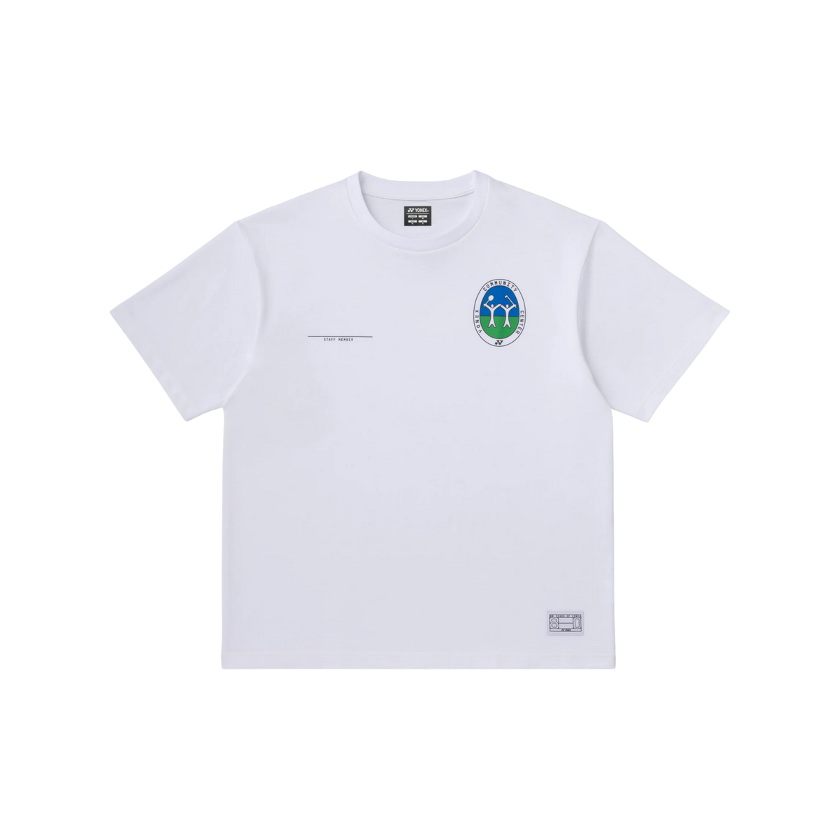 Yonex 80th Anniversary Center Staff T-Shirt Unisex 16957AEX - White