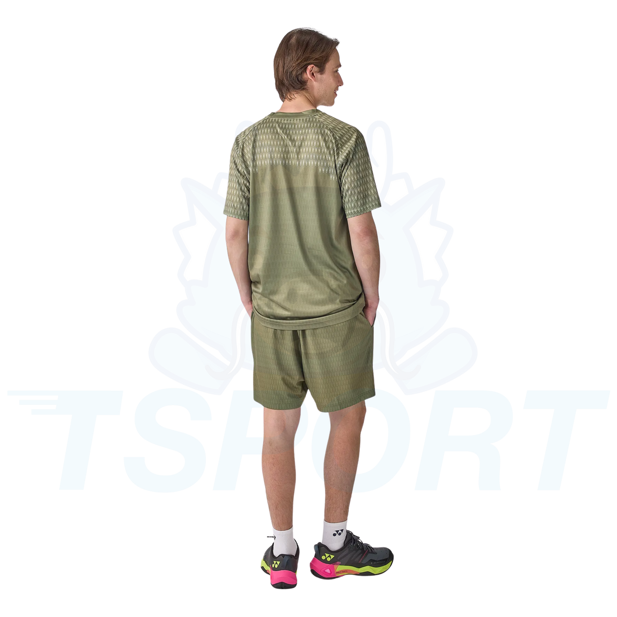 Yonex Practice Unisex T-Shirt 16866EX - Khaki Beige