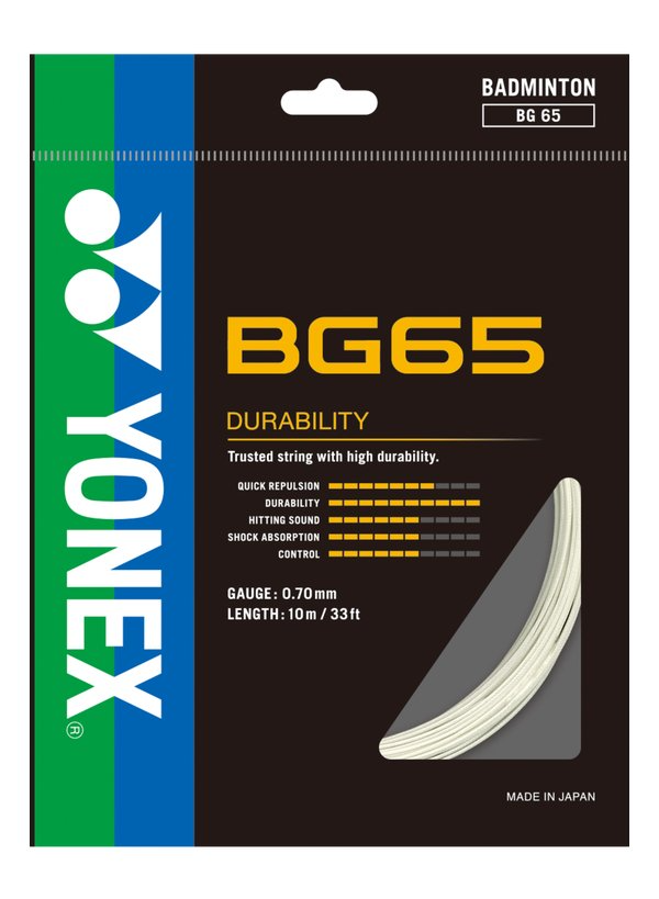 Yonex BG-65 Badminton String (ABG65)