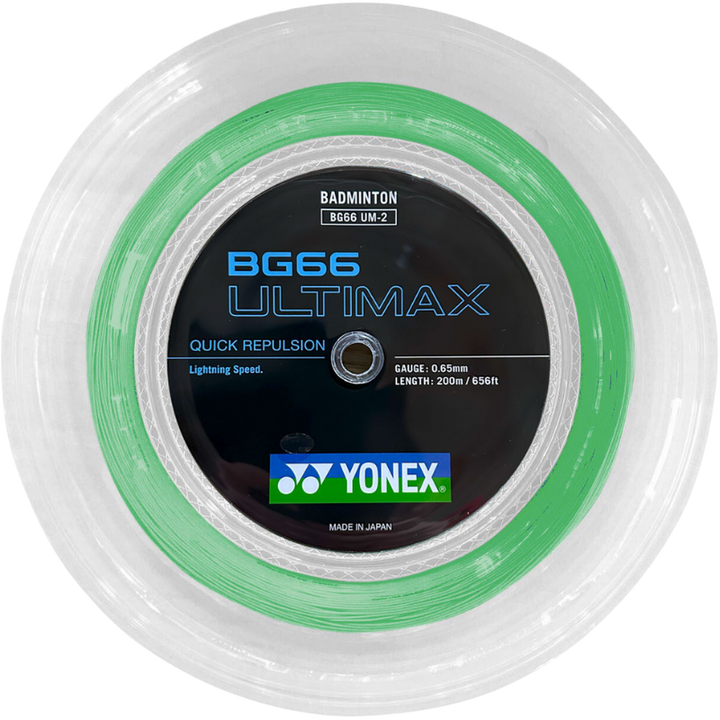 Yonex BG66 Ultimax Badminton String - 200mm Reel
