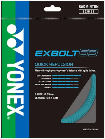 Yonex Exbolt 63 10m Badminton String