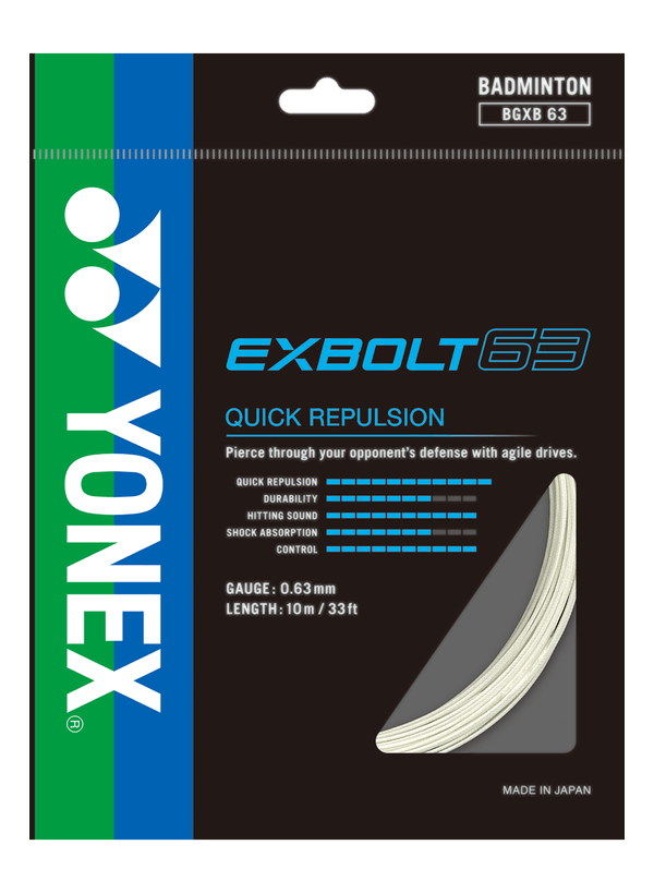 Yonex Exbolt 63 10m Badminton String