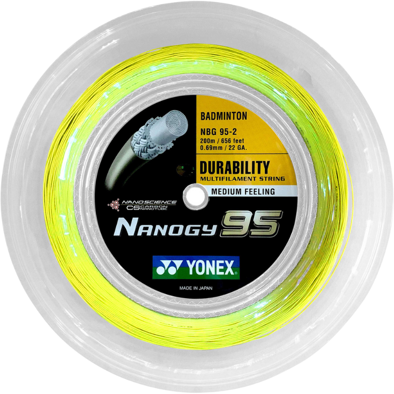 Yonex NANOGY 95 Badminton String - 200m Reel