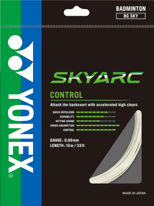 Yonex SKYARC Badminton String - 10m Set