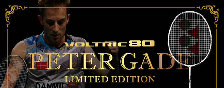 [Pre-Owned] Yonex Voltric 80 Peter Gade Limited Badminton Racket - White