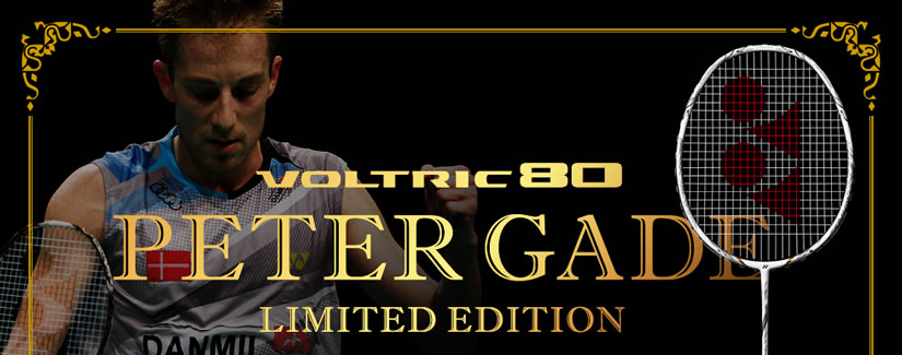 [Collect] Yonex Voltric 80 Peter Gade Limited Badminton Racket - White